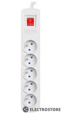 Armac Listwa zasilająca ARC5 1,5 m ARC5/15/SZ szara Armac Listwa zasilająca ARC5 1,5 m ARC5/15/SZ szara