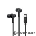 Belkin Słuchawki Rockstar USB-C czarne