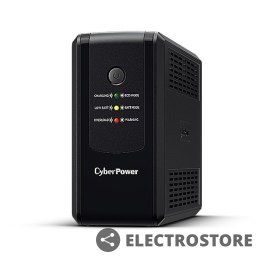 CyberPower Zasilacz awaryjny UPS UT650EG-FR 650VA/360W 4ms/AVR/3xFR/RJ11/RJ45