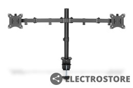 Digitus Uchwyt biurkowy podwójny z zaciskiem 2xLCD max. 32