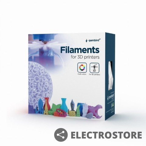 Gembird Filament drukarki 3D PLA PLUS/1.75mm/czerwony Gembird Filament drukarki 3D PLA PLUS/1.75mm/czerwony
