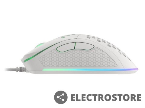 Genesis Mysz Krypton 555 8000DPI podświetlenie RGB Biała Genesis Mysz Krypton 555 8000DPI podświetlenie RGB Biała