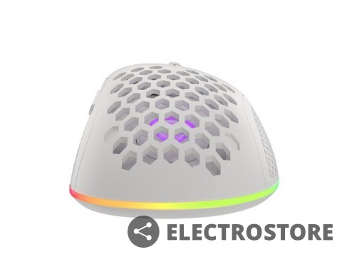 Genesis Mysz Krypton 555 8000DPI podświetlenie RGB Biała Genesis Mysz Krypton 555 8000DPI podświetlenie RGB Biała