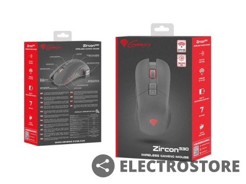 Genesis Mysz Zircon 330 3600 DPI dla graczy Genesis Mysz Zircon 330 3600 DPI dla graczy