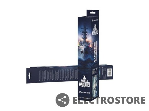 Genesis Podkładka pod mysz Carbon 500 Maxi WOWS Armada 900x450mm Genesis Podkładka pod mysz Carbon 500 Maxi WOWS Armada 900x450mm
