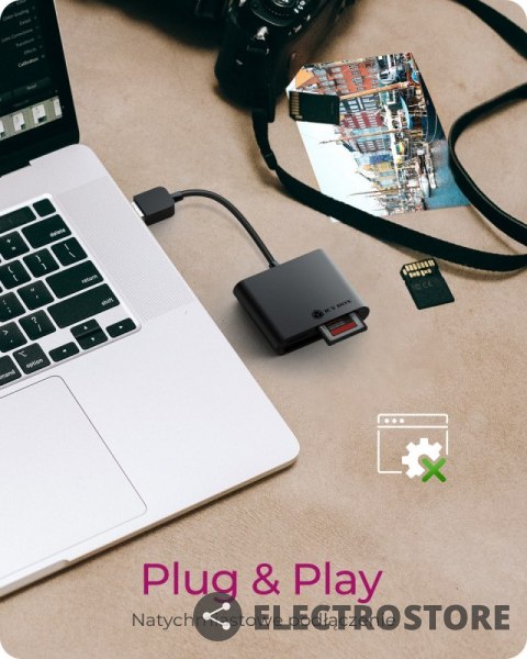 IcyBox Czytnik kart IB-CR301-U3 USB 3.0 IcyBox Czytnik kart IB-CR301-U3 USB 3.0