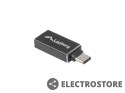 Lanberg Adapter USB CM - AF 3.1 czarny