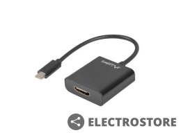 Lanberg Adapter USB CM - HDMI F 15cm czarny