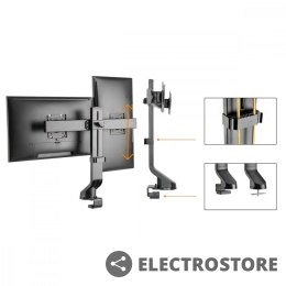 Maclean Uchwyt podwójny do monitora MC-854