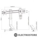 Maclean Uchwyt podwójny do monitora MC-854