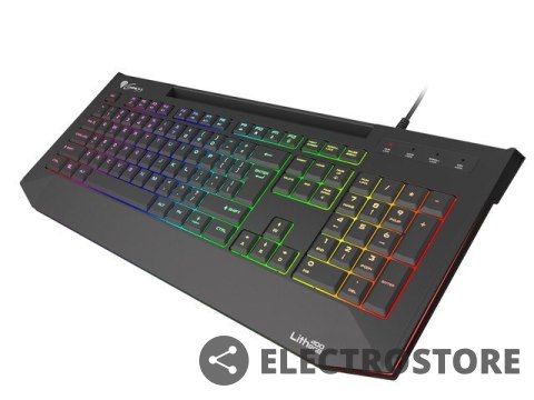 Natec Klawiatura Genesis Lith 400 podświetlenie RGB X-Scissor Natec Klawiatura Genesis Lith 400 podświetlenie RGB X-Scissor