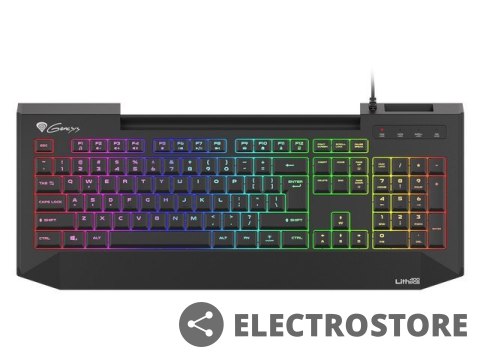 Natec Klawiatura Genesis Lith 400 podświetlenie RGB X-Scissor Natec Klawiatura Genesis Lith 400 podświetlenie RGB X-Scissor