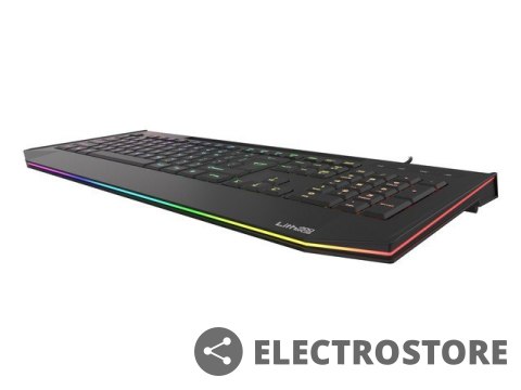 Natec Klawiatura Genesis Lith 400 podświetlenie RGB X-Scissor Natec Klawiatura Genesis Lith 400 podświetlenie RGB X-Scissor