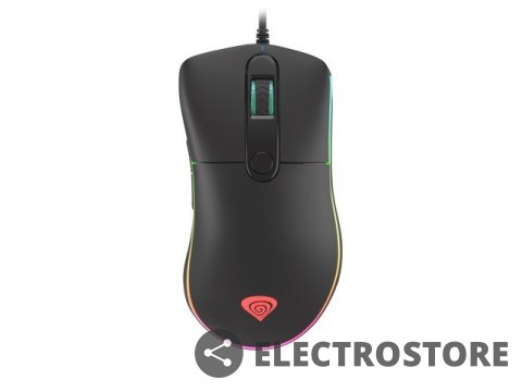 Natec Mysz Genesis Krypton 510 8000 DPI podświetlenie RGB dla graczy Czarna Natec Mysz Genesis Krypton 510 8000 DPI podświetlenie RGB dla graczy Czarna