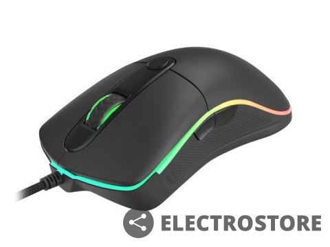 Natec Mysz Genesis Krypton 510 8000 DPI podświetlenie RGB dla graczy Czarna Natec Mysz Genesis Krypton 510 8000 DPI podświetlenie RGB dla graczy Czarna
