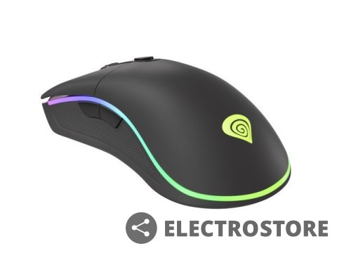 Natec Mysz Genesis Krypton 510 8000 DPI podświetlenie RGB dla graczy Czarna Natec Mysz Genesis Krypton 510 8000 DPI podświetlenie RGB dla graczy Czarna
