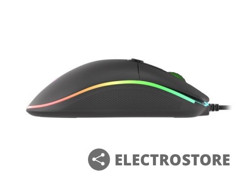 Natec Mysz Genesis Krypton 510 8000 DPI podświetlenie RGB dla graczy Czarna Natec Mysz Genesis Krypton 510 8000 DPI podświetlenie RGB dla graczy Czarna