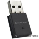 Qoltec Bezprzewodowy mini adapter Wi-Fi | BT 4.0 USB | standard N