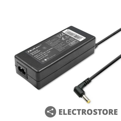 Qoltec Zasilacz do Acer 65W | 19V | 3.42A | 5.5x1.7 |+kabel zasilający Qoltec Zasilacz do Acer 65W | 19V | 3.42A | 5.5x1.7 |+kabel zasilający