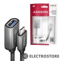 AXAGON RUCM-AFAC Kabel adapter USB 3.2 Gen 1 Type-C samiec -> Type-A żeńska, 0,2m, 3A, ALU