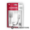 AXAGON RUCM-AFAC Kabel adapter USB 3.2 Gen 1 Type-C samiec -> Type-A żeńska, 0,2m, 3A, ALU