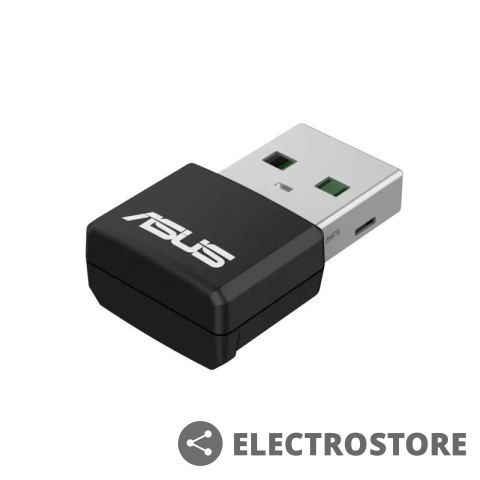 Asus Karta sieciowa USB USB-AX55 Nano WiFi 6 AX1800 Asus Karta sieciowa USB USB-AX55 Nano WiFi 6 AX1800