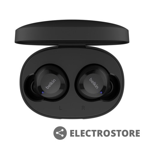 Belkin Słuchawki bezprzewodowe Soundform Bolt TWS czarne Belkin Słuchawki bezprzewodowe Soundform Bolt TWS czarne