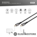 Digitus Kabel Premium połączeniowy HDMI 2.1 Ultra HighSpeed 8K60Hz UHD Typ HDMI A/A M/M 2m Czarny