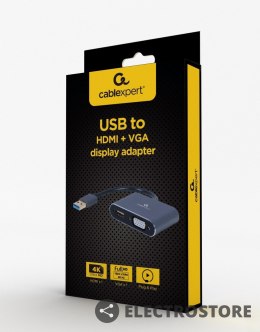 Gembird Adapter USB 3.0 to HDMI VGA D-SUB