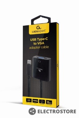 Gembird Adapter USB-C do VGA 1080P 60Hz