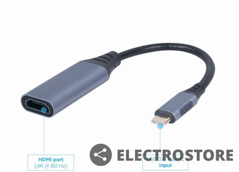 Gembird Adapter USB-C to HDMI 4K 60Hz Gembird Adapter USB-C to HDMI 4K 60Hz