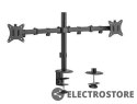 Gembird Ramię dla dwóch monitorów biurkowe (regulowane), 17 cale- 32 cale, do 9kg