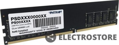 Patriot Pamięć DDR4 Signature 16GB/3200(1*16GB) CL22 czarna Patriot Pamięć DDR4 Signature 16GB/3200(1*16GB) CL22 czarna