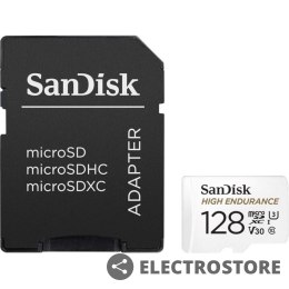 SanDisk Karta microSD High Endurance microSDXC 128GB monitoring