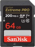 SanDisk Karta pamięci Extreme Pro SDXC 64GB 200/90 MB/s V30 UHS-I U3