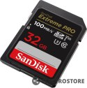 SanDisk Karta pamięci Extreme Pro SDHC 32GB 100/90 MB/s V30 UHS-I U3