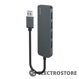 Savio 4-portowy HUB USB 3.1 Gen 1, AK-53