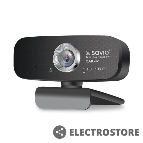 Savio Kamera internetowa USB Full HD, CAK-02