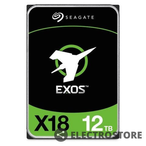 Seagate Dysk Exos X18 12TB 4Kn SATA 3,5 ST12000NM000J