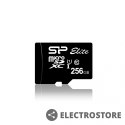 Silicon Power Karta pamięci microSDXC 256GB CL10/UHS-1 100/80 MB/s Elite + adapter