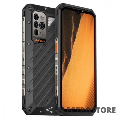 ULEFONE Smartfon Power Armor 19 5G 12/256GB IP69K czarny ULEFONE Smartfon Power Armor 19 5G 12/256GB IP69K czarny