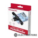 AXAGON CRE-SMPA Czytnik kart identyfikacyjnych PocketReader USB-A