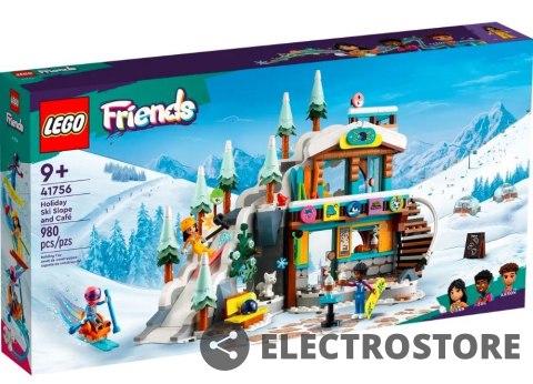 LEGO Friends 41756 Klocki Stok narciarski i kawiarnia