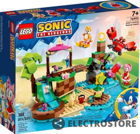 LEGO Klocki Sonic 76992 Wyspa dla zwierząt Amy