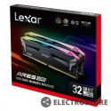 Lexar Pamięć DDR5 ARES RGB Gaming 32GB(2*16GB)/6400 czarna