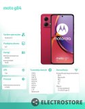 Motorola Smartfon moto g84 12/256 GB Czerwony