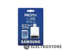 Samsung Karta pamięci SD PRO Plus MB-SD512SB/WW 512GB + czytnik