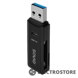 Savio Czytnik kart SD, USB 3.0, 5 Gbps, AK-64