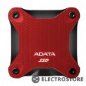 Adata Dysk zewnętrzny SSD SD620 1TB U3.2A 520/460 MB/s czerwony