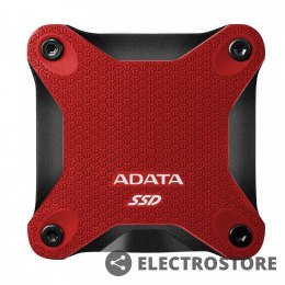 Adata Dysk zewnętrzny SSD SD620 1TB U3.2A 520/460 MB/s czerwony